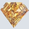 Fancy Trillion Champange Diamonds