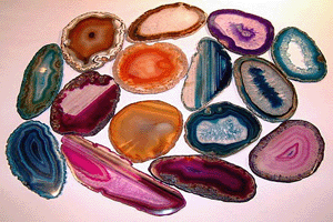 Brightness,colour and transparency of gemstones